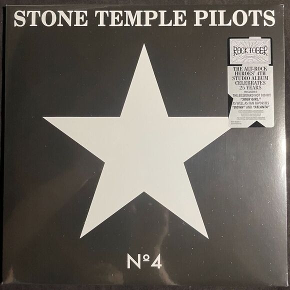 Stone Temple Pilots Nº4 NEW Limited Black and White Splatter Vinyl Record